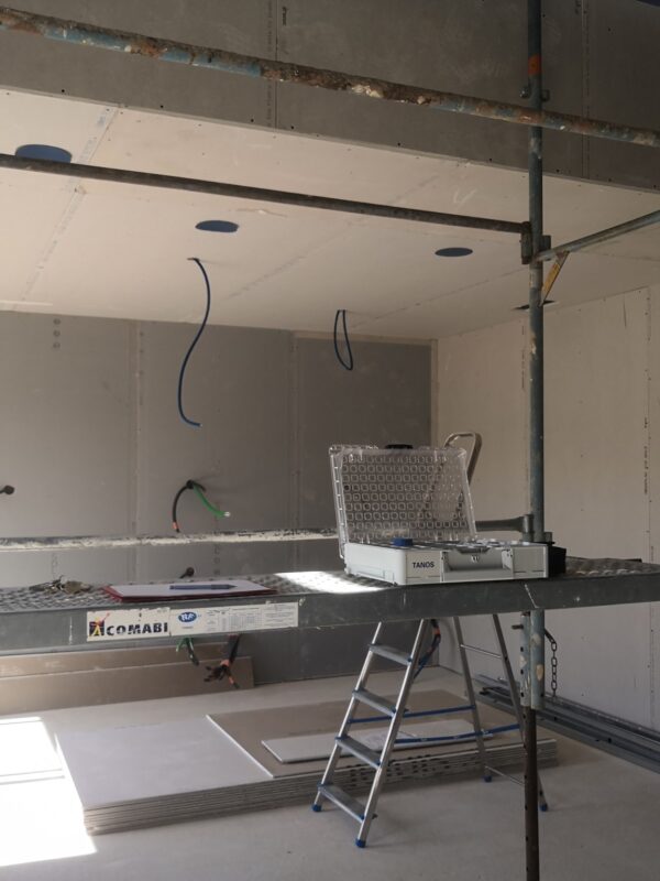 Création de Salle de Cinéma à Domicile : Notre Nouveau Chantier Près de Bourg-en-Bresse